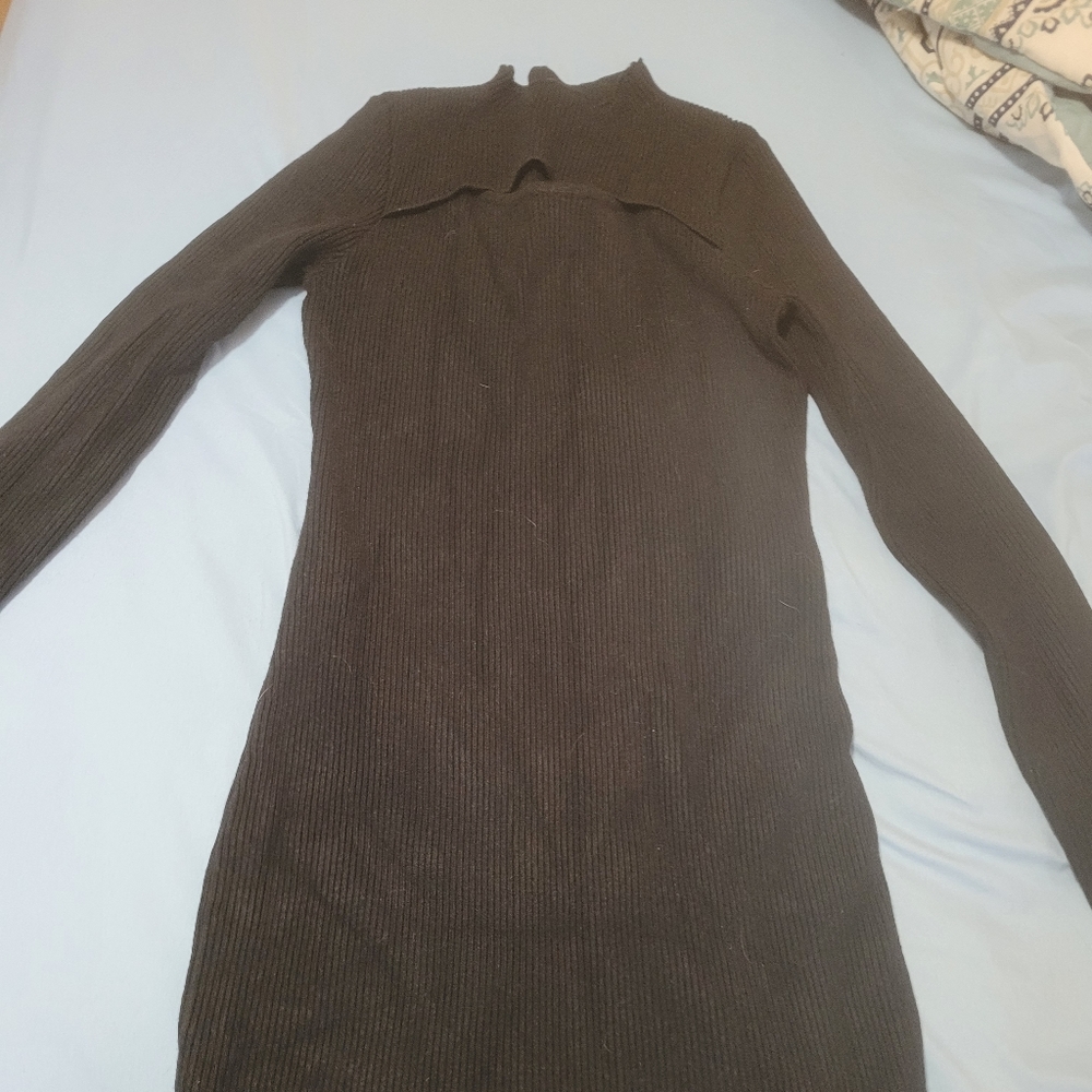Bodycon sweater dress